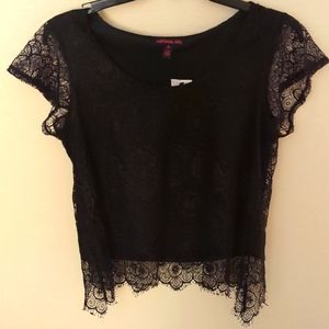 Material Girl lace style dress blouse